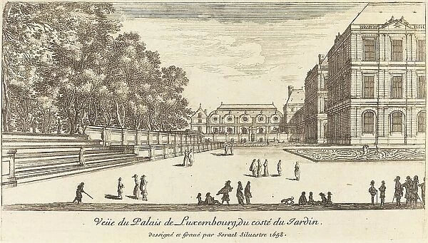 Veue du Luxembourg, 1655. Creator: Israel Silvestre