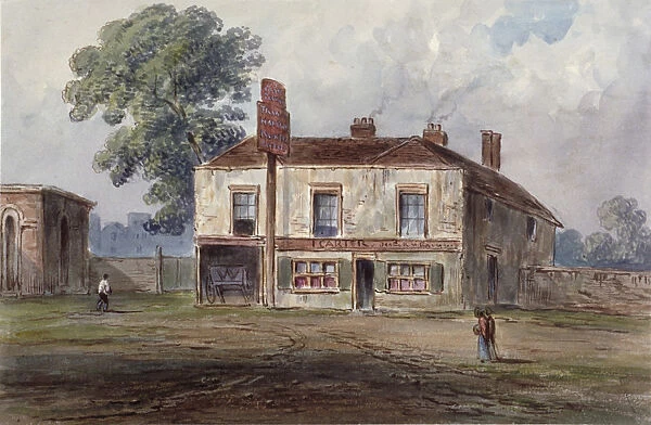 View of the Castle Tavern, Kentish Town, London, c1850