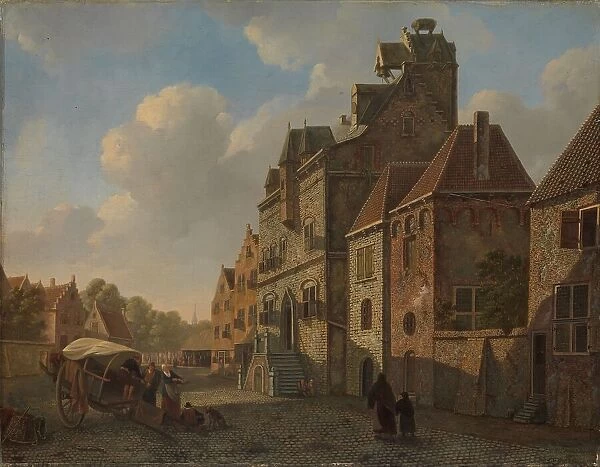 View in Dordrecht, 1819-1821. Creator: Johannes Pietersz. Schoenmakers