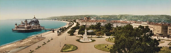 [View of Nice], ca. 1880. Creator: Unknown