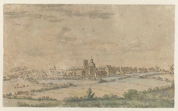 View of Scherpenheuvel, Flemish Brabant, c.1674. Creator: Josua de Grave