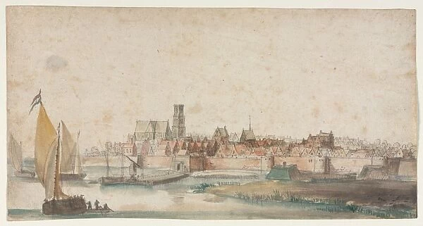 View of St. Geertruidenberg, 1600s. Creator: Unknown