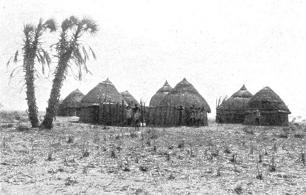 Un village de Chillouks; Le Nord-Est Africain, 1914. Creator: Unknown