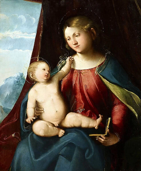 Virgin and Child, c. 1520. Creator: Melone, Altobello (c. 1490-before 1543)