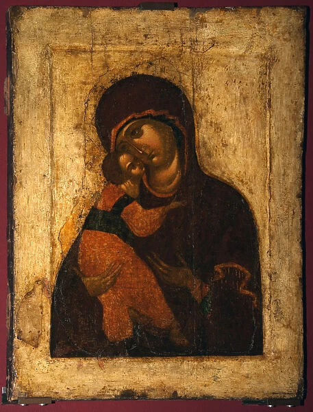 The Virgin of Vladimir, Last quarter of 15th cen Artist: Russian icon