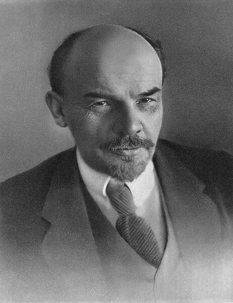 Vladimir Ilyich Ulyanov (Lenin), Russian Bolshevik revolutionary, c1917