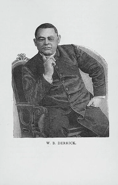 W. B. Derrick, 1887. Creator: Unknown