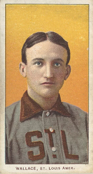 Wallace, St. Louis, American League, from the White Border series (T206) for the Americ