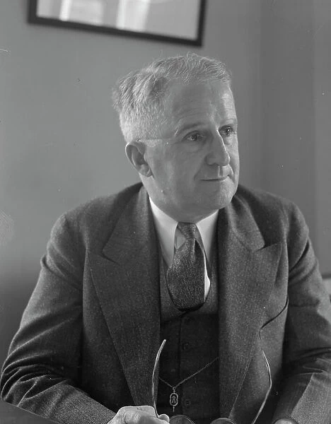 Walter E. Packard, Acting Director, Rural Resettlement Division, 1936. Creator: Dorothea Lange