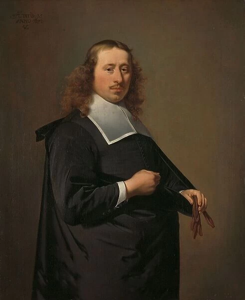 Willem Jacobsz Baert (1636-84), Burgomaster of Alkmaar and Amsterdam, 1671. Creator: Caesar Boëtius van Everdingen