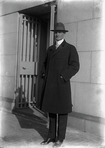 William Gibbs McAdoo, Secretary of The Treasury, 1914. Creator: Harris & Ewing. William Gibbs McAdoo, Secretary of The Treasury, 1914. Creator: Harris & Ewing