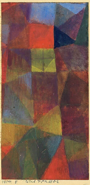 The window, 1914. Creator: Klee, Paul (1879-1940)