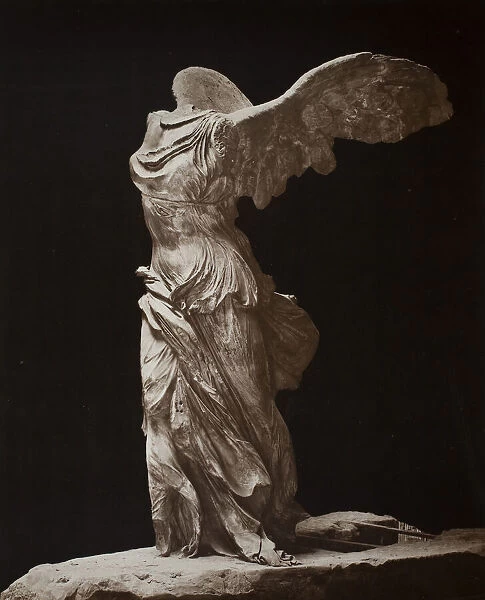 Winged Victory of Samothrace (Victoire de Samothrace), 1860s. Creator: Unknown