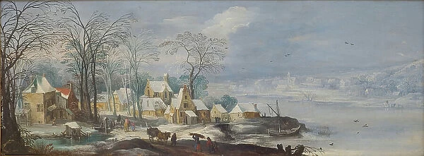 Winter Landscape, 1597-1625. Creators: Joos de Momper, the younger, Jan Brueghel the Elder