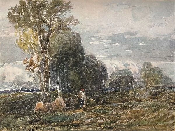 The Woodcutter, 1858. Artist: David Cox the elder