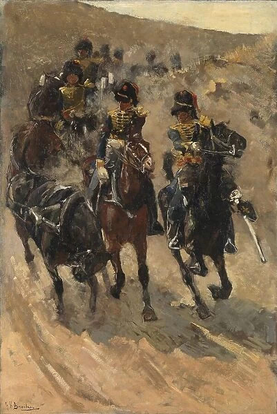 The Yellow Riders, 1885-1886. Creator: George Hendrik Breitner