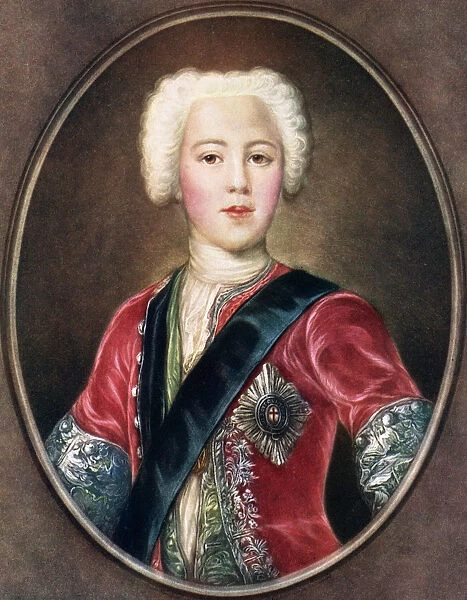The Young Chavalier, Prince Charles Edward Stuart, c1730s. Artist: A J Skrimshire