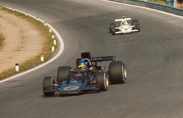 1973 Austrian Grand Prix. Osterreichring, Zeltweg, Austria. 17-19 August 1973. Ronnie Peterson (Lotus 72E Ford) 1st position. Ref-73 AUT 01. World Copyright - LAT Photographic