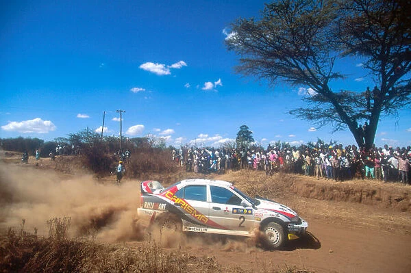 1998 World Rally Championship Safari Rally 1998. Rally winner Richard Burns