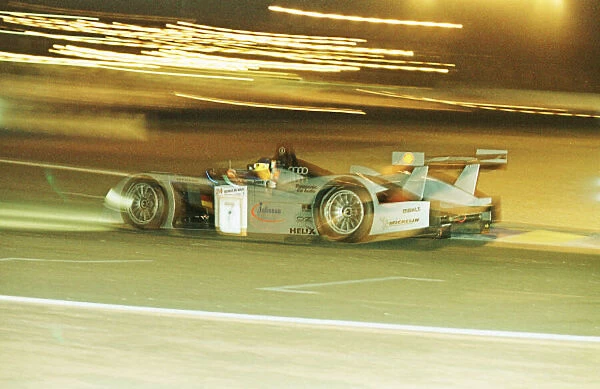 2000 Le Mans 24 Hours June. Audi Sport Team Joest Car No 7, 3rd on the grid