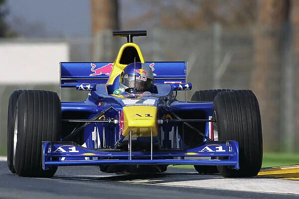 2002 Formula 3000 Testing. P.Freisacher, Red Bull Junior Team. Imola, San Marino. 6-7 March 2002. World Copyright: Spinney / LAT Photographic Ref.: 8.5 mb Digital Image