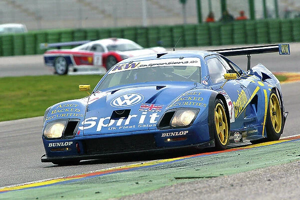 2004 FIA GT Championship Valencia, Spain. 17th - 18th April. Campbell-Walter & Derbyshire (Lister Storm) on the way to 5th place. Action. World Copyright: Photo4 / LAT Photographic ref: Digital Image Only