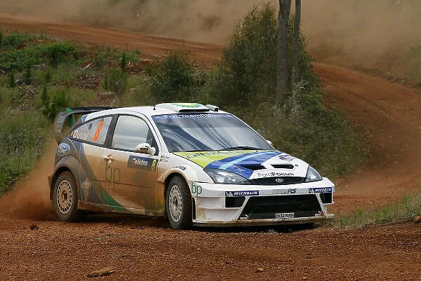 2004 FIA World Rally Champs. Round Sixteen, Rally Australia. 11th - 14th November 2004. Francois Duval, Ford, action. World Copyright: McKlein / LAT