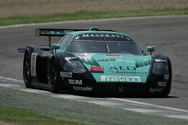 2005 FIA GT Championship Imola, Italy. 28th - 29th May 2005 Bartels / Scheider (No. 9 Maserati MC12 GT1). Action. World Copyright: Photo4 / LAT Photographic ref: Digital Image Only