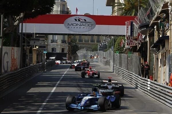 2008 GP2 Series. Round 3. Friday Race. Monte-Carlo, Monaco. 23nd May 2008. Pastor Maldonado (VEN, Piquet Sports). Action. World Copyright: Glenn Dunbar / GP2 Series Media Service. ref:__O9T6246.jpg