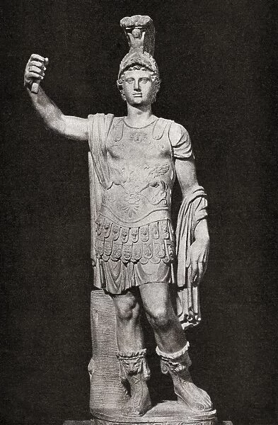 Alexander Iii Of Macedon, Aka Alexander The Great 356 To 323 Bc. Greek King Of Macedon. From The Book Harmsworth History Of The World Published 1908