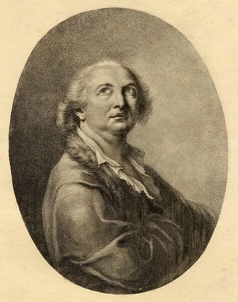 Count Cagliostro, Aka Guiseppe Balsamo Or Joseph Balsamo, 1743-1795. Adventurer, Magician And Freemason. Photo-Etching From Engraving By Bartolozzi. From The Book 'Lady Jacksons Works Xi. The French Court And Society I'Published London 1899