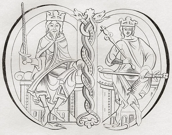 David I, Left, 1084