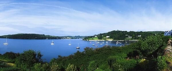 Glanmore Lake, Beara Peninsula, Co Cork, Ireland; Lake And Shoreline In Ireland