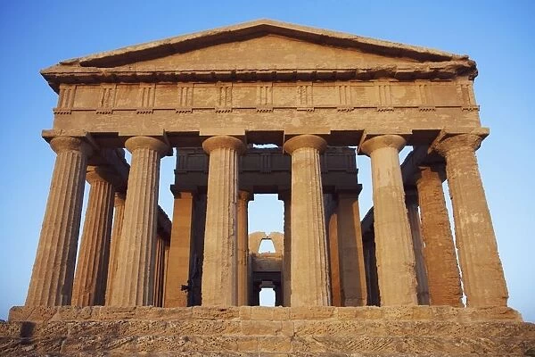 Greek Temple; Agrigento, Sicily, Italy