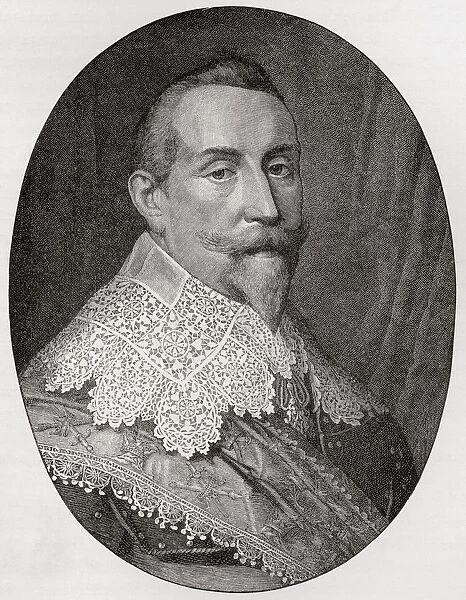 Gustav Ii Adolf, 1594 To 1632. King Of Sweden. From The Book Short History Of The English People By J. R. Green Published London 1893