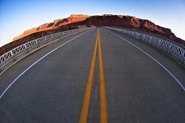 Road In The Grand Canyon, Arizona, Usa