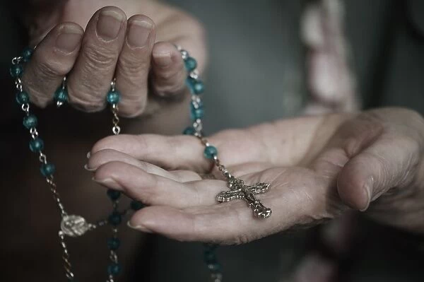 Rosary Bead With Cross
