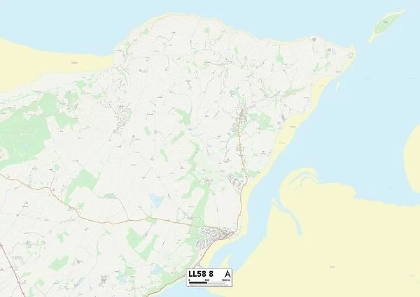 Anglesey LL58 8 Map