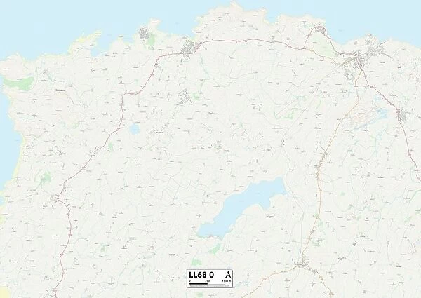 Anglesey LL68 0 Map