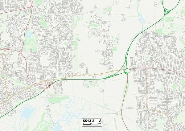 Basildon SS13 2 Map