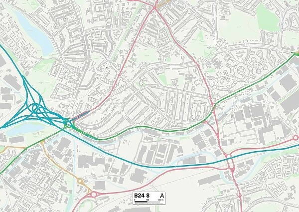 Birmingham B24 8 Map