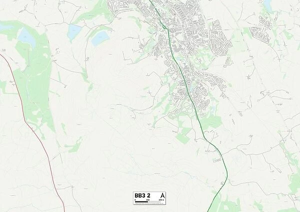 Blackburn with Darwen BB3 2 Map