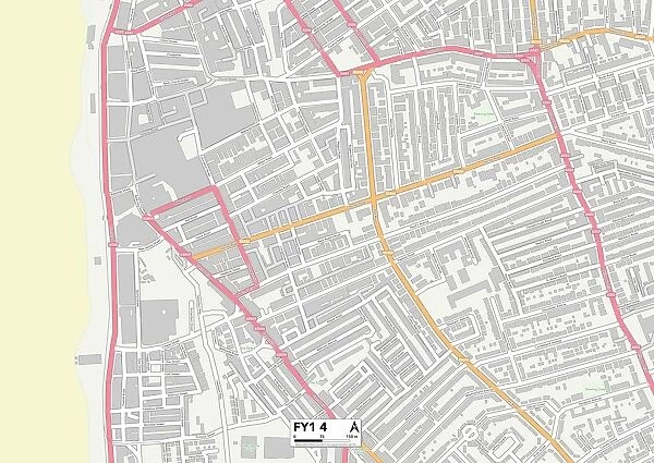 Blackpool FY1 4 Map