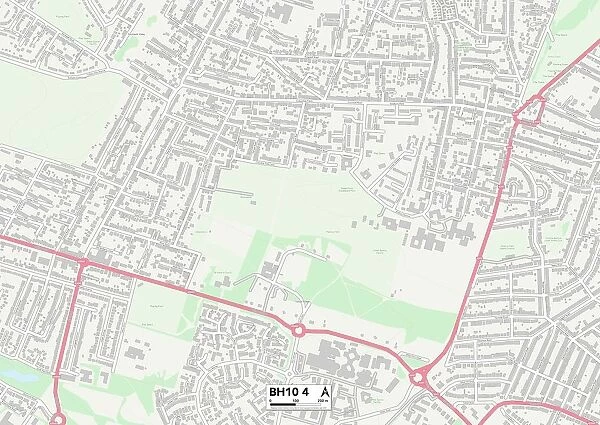 Bournemouth BH10 4 Map