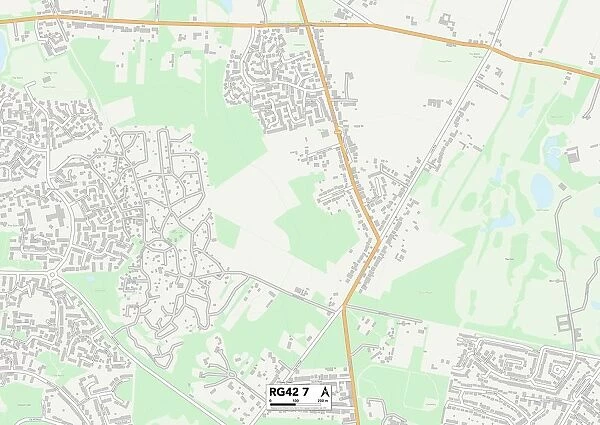 Bracknell Forest RG42 7 Map