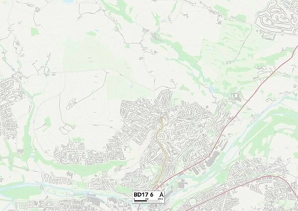 Bradford BD17 6 Map