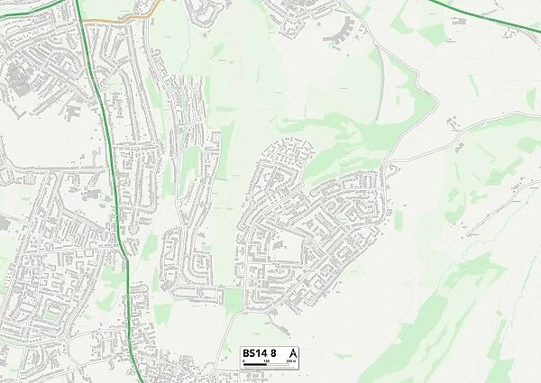 Bristol BS14 8 Map