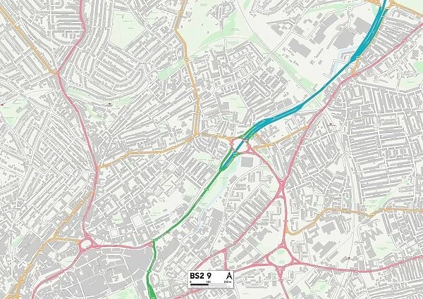 Bristol BS2 9 Map