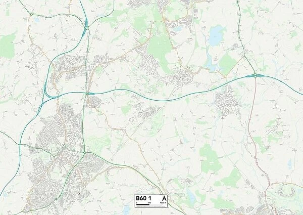 Bromsgrove B60 1 Map