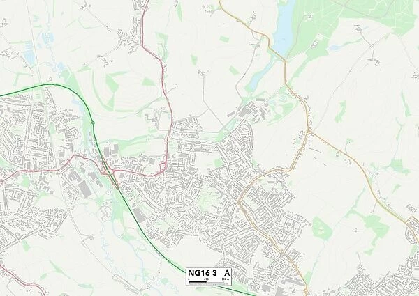 Broxtowe NG16 3 Map